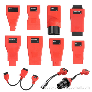 Full Set OBDII Cables and Connectors of Autel MaxiDas DS808